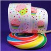 Order  Sweet Treat Ribbon - 40mm White/Cake & Sprinkles